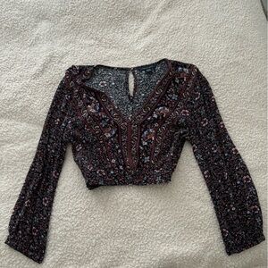 purple ish blouse, worn very few times